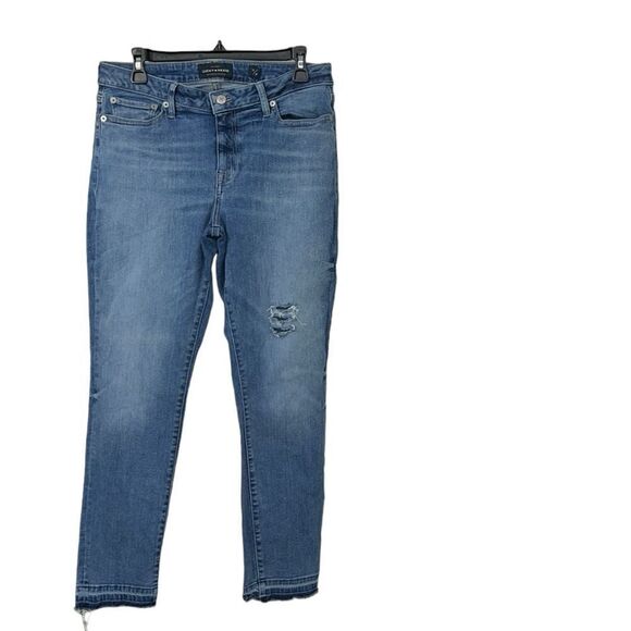 Lucky Brand Distressed Stretchy Denim Jeans Pants(Size 10) - Picture 4 of 8